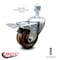 Service Caster 3 Inch High Temp Phenolic Swivel 12mm Stem Caster with Total Lock Brake SCC SCC-TSTTL20S314-PHSHT-M1215 - alternate 2